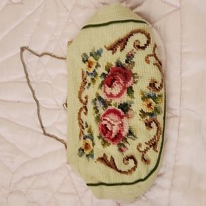 Vintage tapestry purse